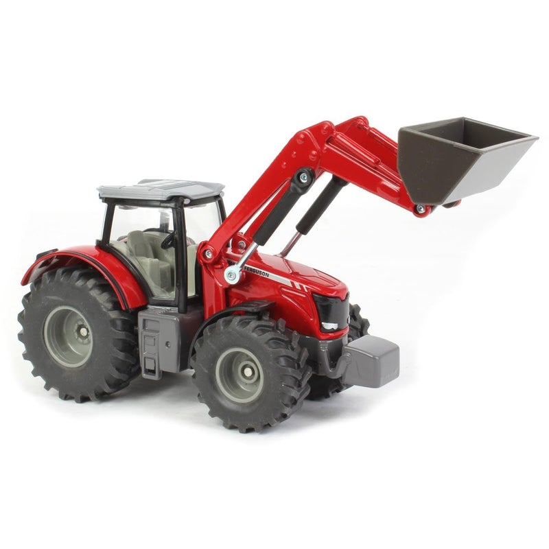 Siku 1985 Farmer Massey Ferguson with Front Loader, Red - Image 1